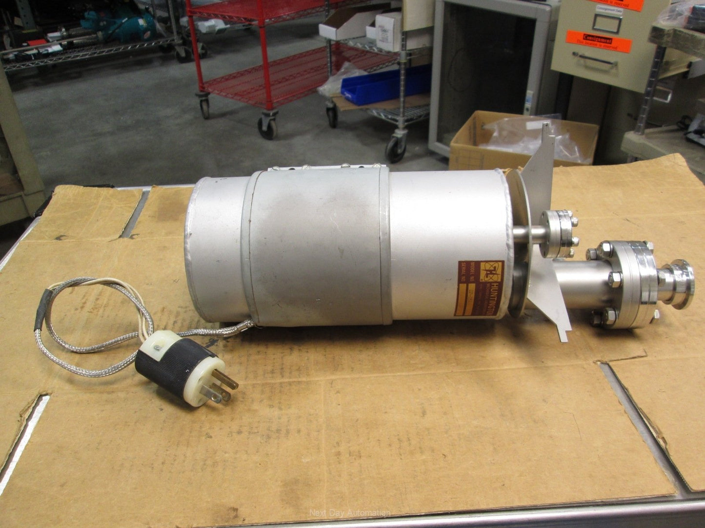 Used Huntington SP-151 Sorption Pump w/ 120VAC 350W Band Heating Element