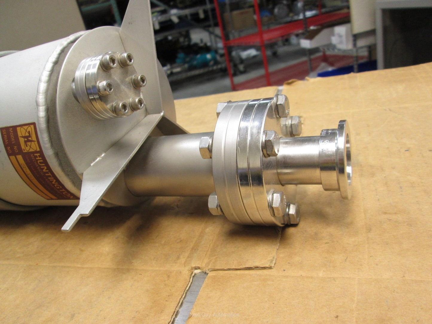 Used Huntington SP-151 Sorption Pump w/ 120VAC 350W Band Heating Element