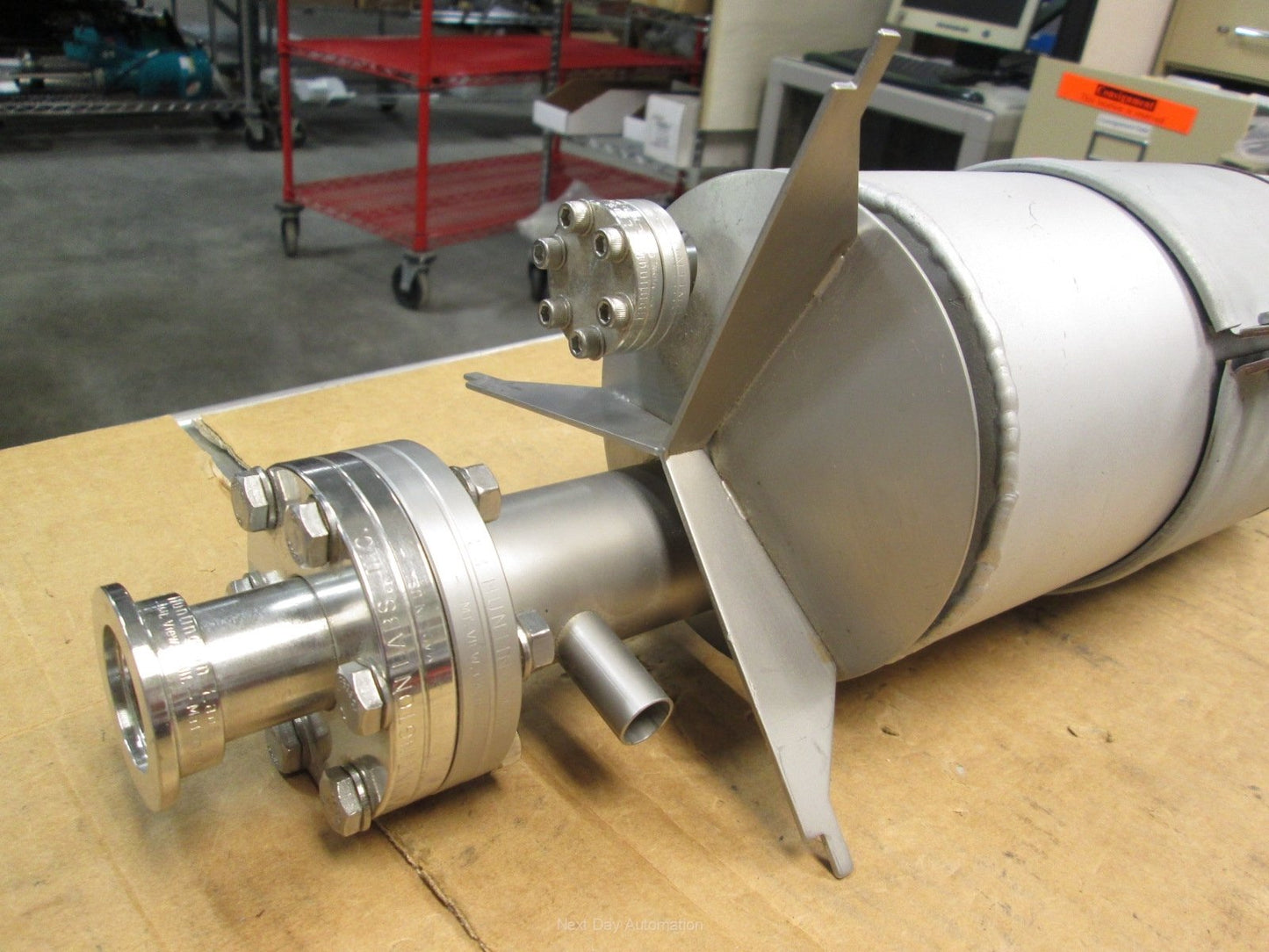 Used Huntington SP-151 Sorption Pump w/ 120VAC 350W Band Heating Element