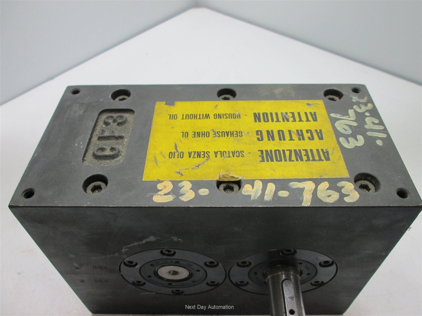 Used Colombo Filippetti 65P-4-150 Index Drive, 3/4" Shafts, *Needs Oil*