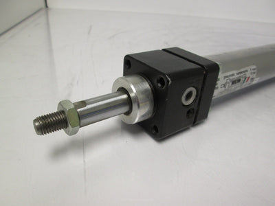 New – Open box Megliani SIAT 3.8.02092 Pneumatic Cylinder 575mm Stroke 1/8" Ports M10x1.25 Rod