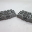 Used Lot of 2 Dayton 4A161E Relay Sockets, Rating: 15A 300VAC