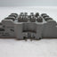 Used Lot of 2 Dayton 4A161E Relay Sockets, Rating: 15A 300VAC