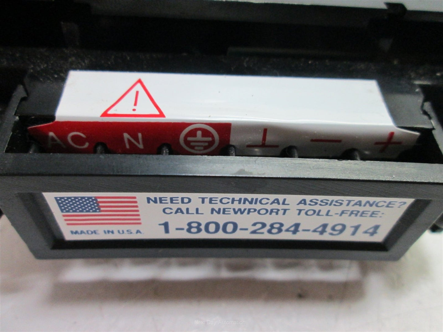 Used PMC Q2000AVR3 Digital Meter, Power: 120VAC, Display: 0.0 to 0.25