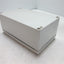 Used Hoffman Q-4PBPCDM Enclosure, 200mm x 120mm x 87mm, *5 Holes* (1 with plug)