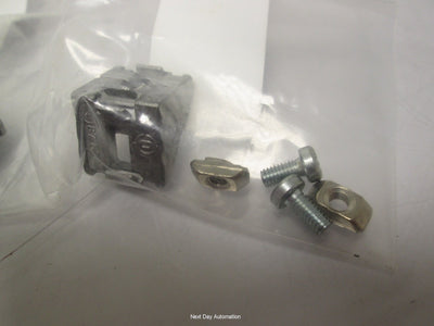 New Lot of 4 New Bosch 3 842 523 511 Gusset 20x20 with Fasteners 6mm T-Nuts & Screws