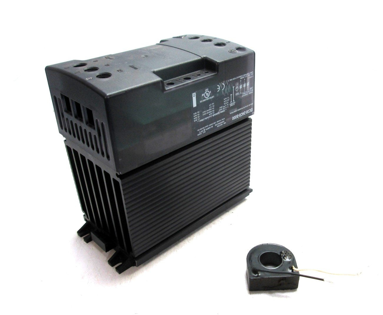 Used Watlow DC30-24C0-S000 Solid-State 30A Power Controller 120-240VAC 3PH, 4.5-32VDC