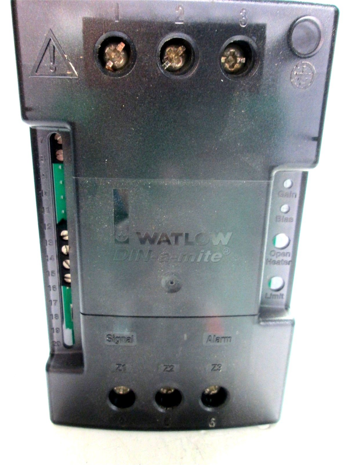 Used Watlow DC30-24C0-S000 Solid-State 30A Power Controller 120-240VAC 3PH, 4.5-32VDC