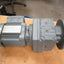 Used SEW EuroDrive RF37 DR63M6 Gear Motor 3-Phase 220/380VAC1.04/0.6A 8.5RPM 1" Shaft