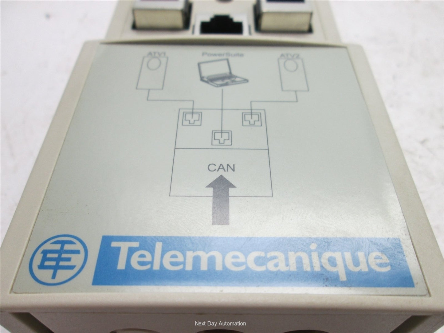 Used Telemecanique VW3CANTAP2 CANopen Junction Box, 3x RJ45 Connectors