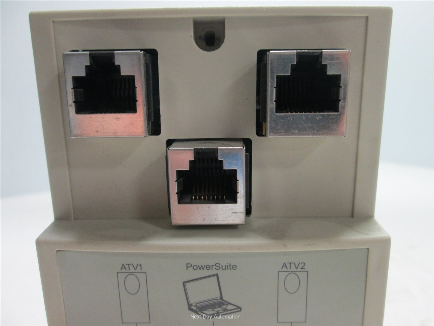 Used Telemecanique VW3CANTAP2 CANopen Junction Box, 3x RJ45 Connectors