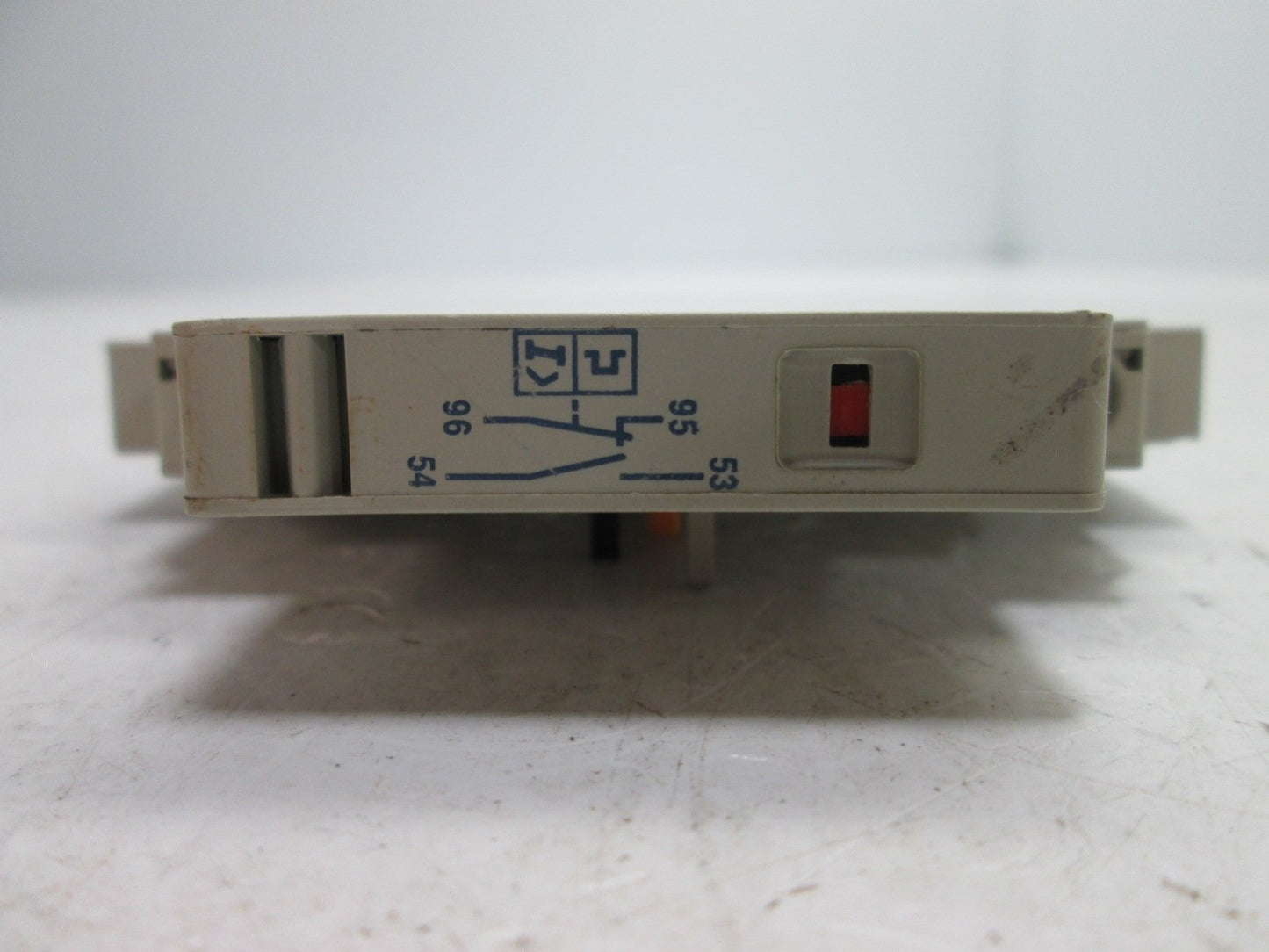 Used Telemecanique GV2-AD0110 Auxiliary Contact, Side Mount, N/C and N/O