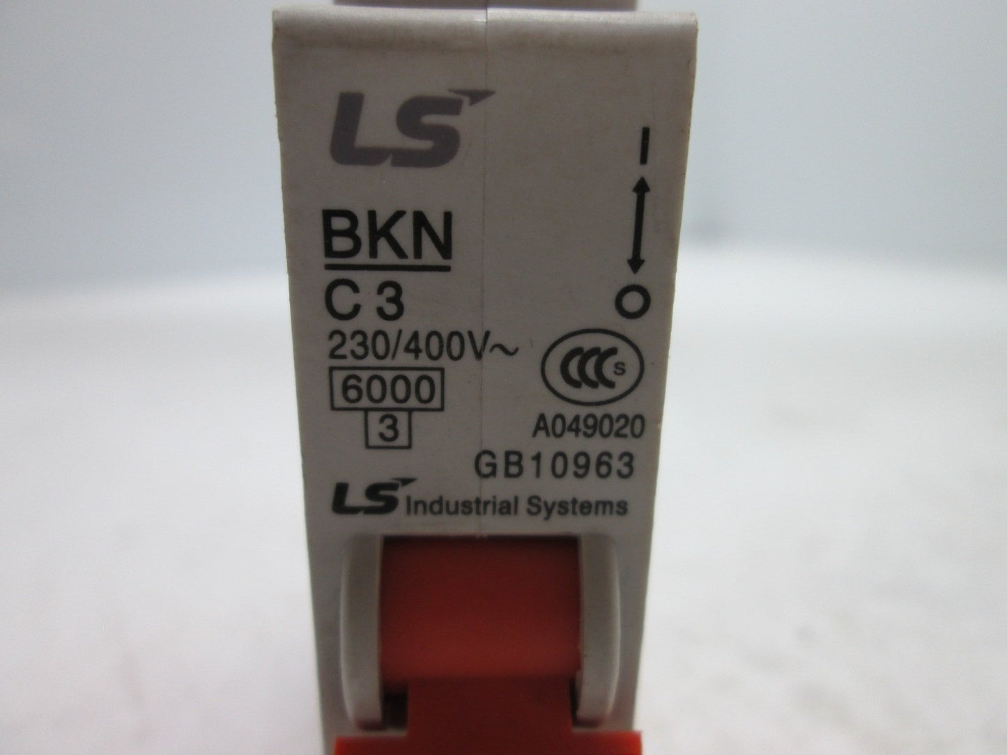 Used LS Industries BKN-C3 Circuit Breaker, Rating: 230/400VAC 3A