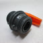 Used Georg Fisher DN25 PVC Ball Valve, Connections: 1", *No End Connectors*