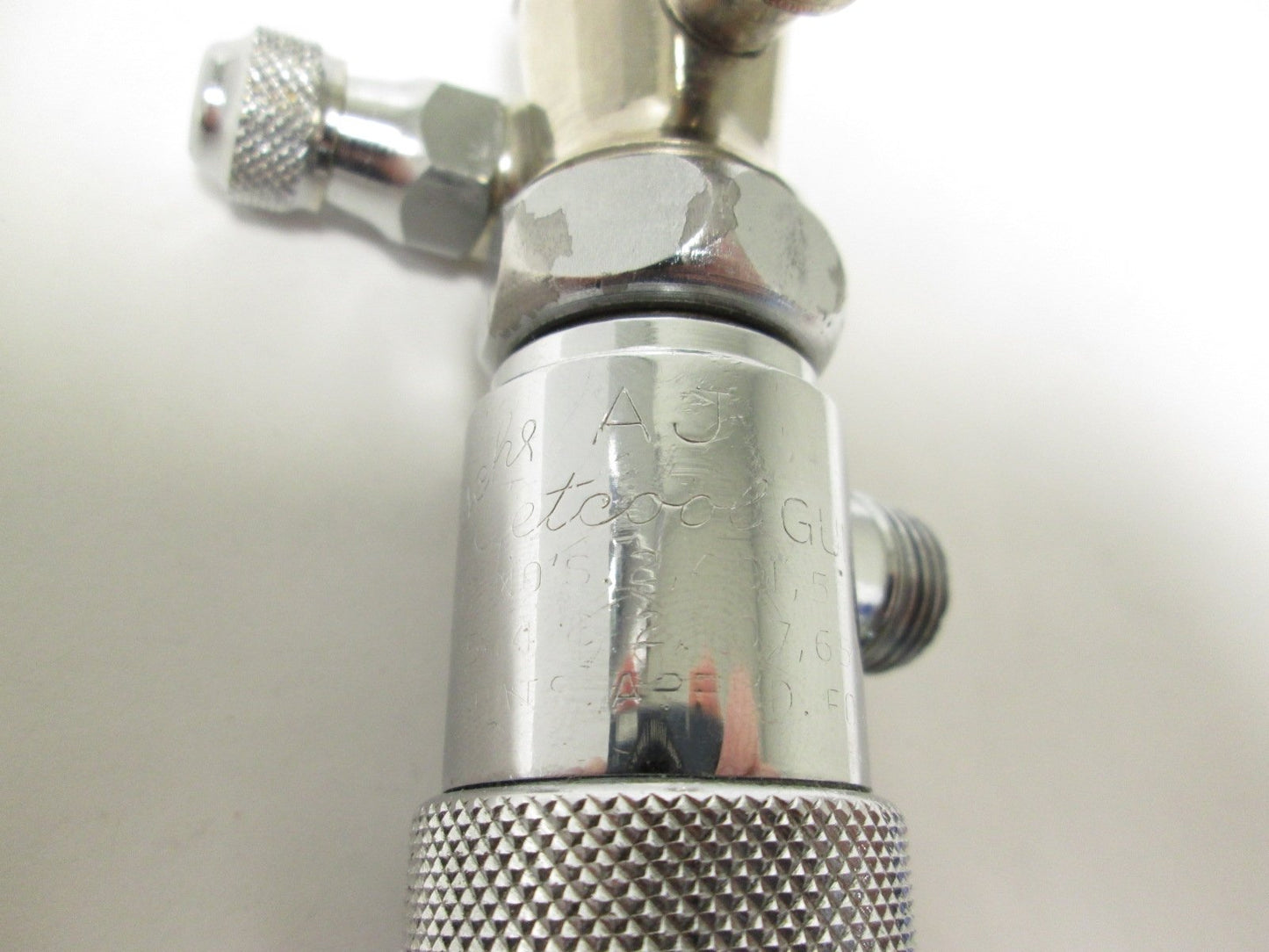 Used Paasche AJ Jetcool Auto Spray Gun w/ ASR-000 Head