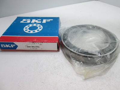 New SKF 6020-2RS1/HT51 Ball Bearing, ID: 100mm, OD: 150mm, Thickness: 24mm