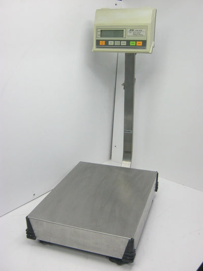 Used A&D FW-31K Platform Scale 31kg or 60lb Capacity w/ 0.01 Resolution