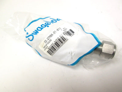 New Swagelok SS-QTM8A-B1-810 Xylan-Coated Stainless Steel Bulkhead 1/2" Fitting