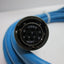 Used Baldor ZDNM3584T Electric Vector Motor, 7/8" Shaft, With HS25 Optical Encoder