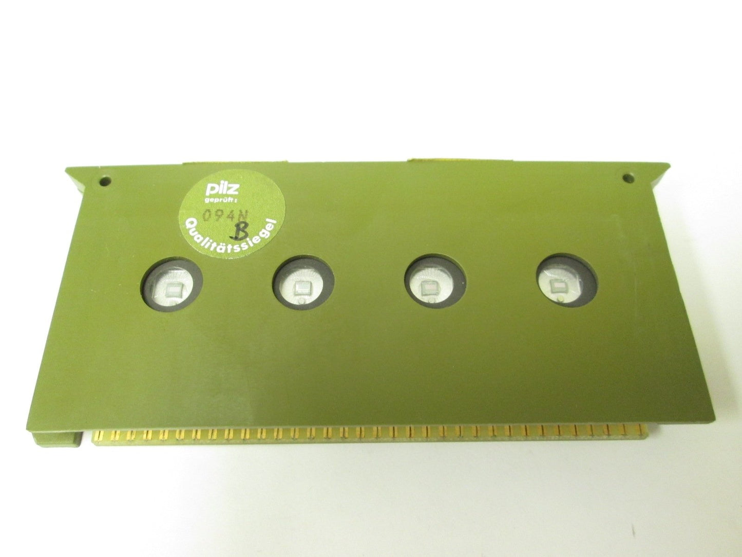 Used Pilz C-P8-ZE-8U-S 306090 PLC CPU Module w/ 2732A 306064 EPROM Card 8k