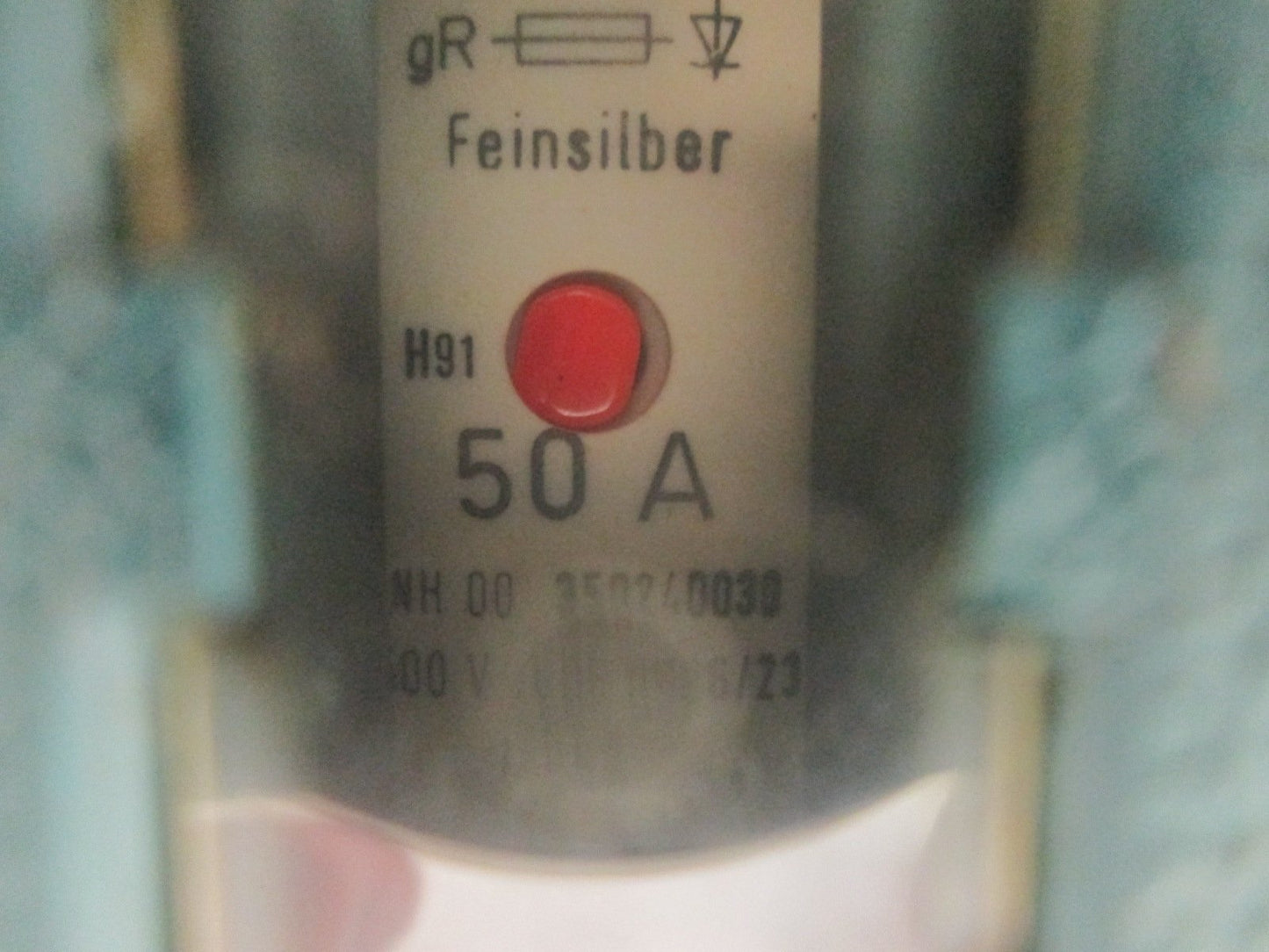 Used EFEN NH Fuse-Switch, 3-Pole, Rating: 660V, With 3x 50A Fuses