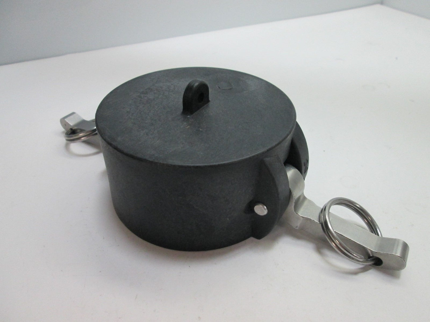 New – Open box Norwesco 61282 3" DC Cam Lever Coupler Dust Cap for Male Adapter, Polypropylene