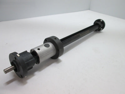 Used Lead Screw, Overall Length: Approx 12.75", Travel: 8", With 2" Long Nut