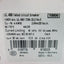 New Box of 10 ABB S201U-K6 Circuit Breakers, 1-Pole, Rating: 240VAC 6A
