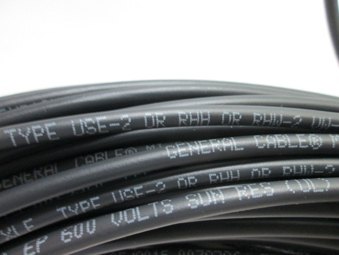 Used 200 Feet of General Cable Type RHH/RHW-2/USE-2 Durasheath Cable, 14 AWG, 600V