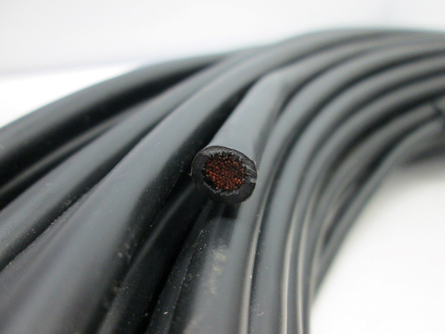 New – Open box Roll of 196Ft-Baldassari H07V-K6 6Ga Stranded Copper Wire Harmonized PVC BK 1x16