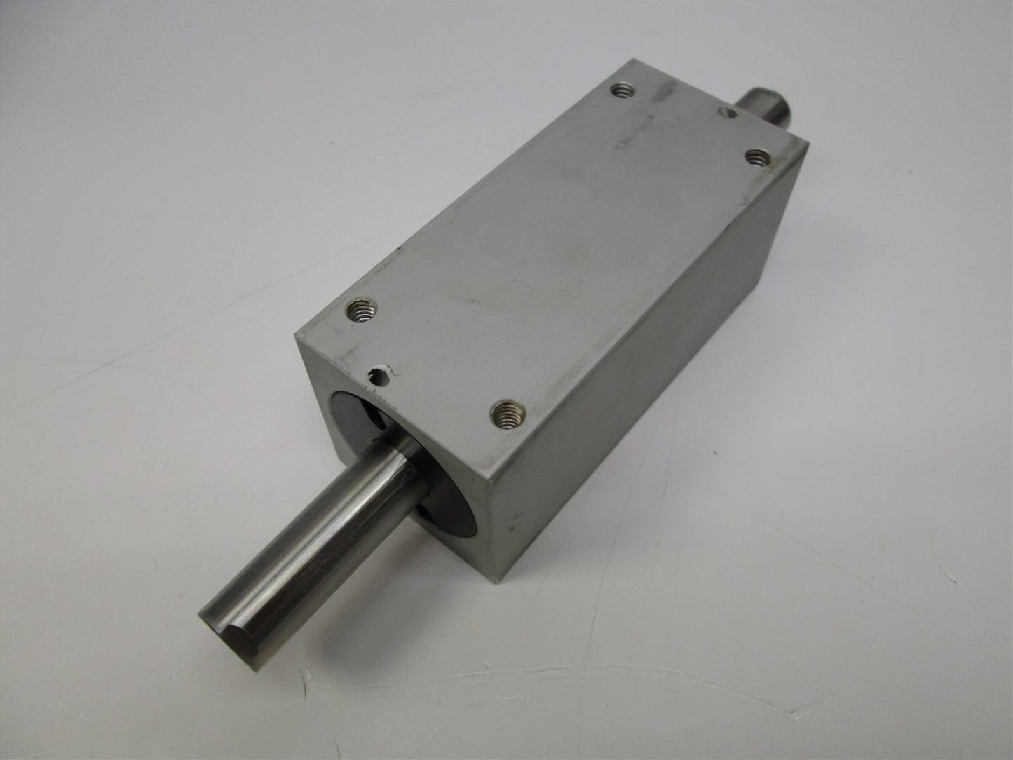 Used Compact BFHD158X3 Pneumatic Cylinder, Double Rod, 3" Stroke, Heavy Duty, Tested