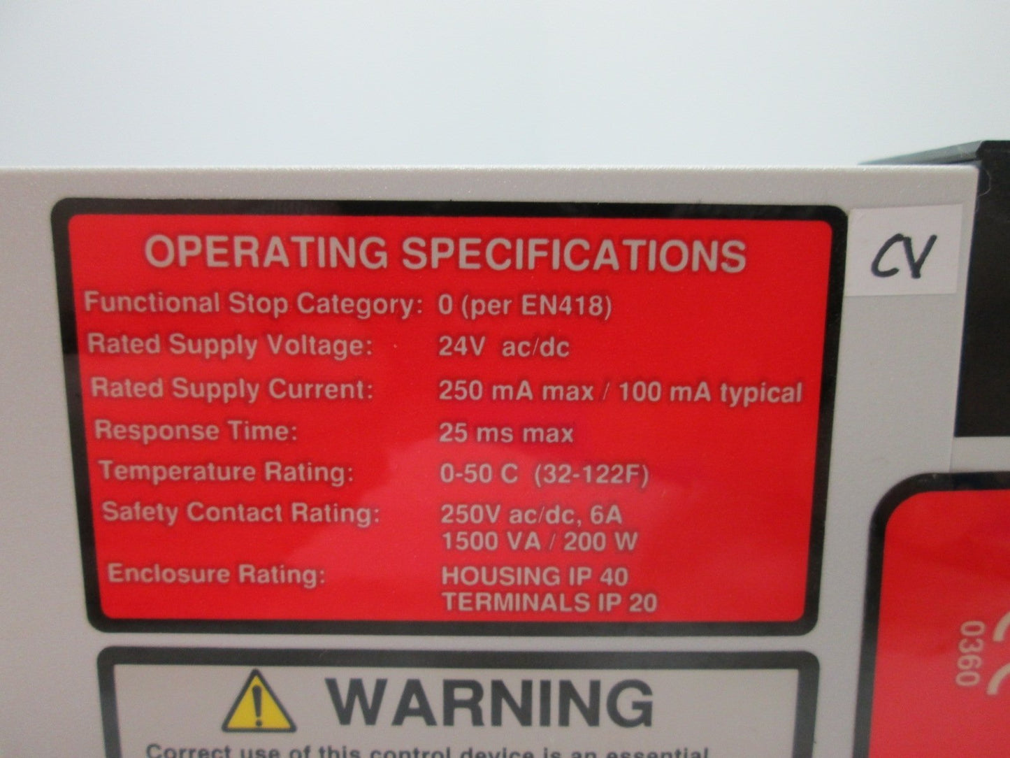 Used Banner ES-FA-9A E-Stop Safety Relay Module, Voltage: 24VAC/DC, 3 N/O Contacts