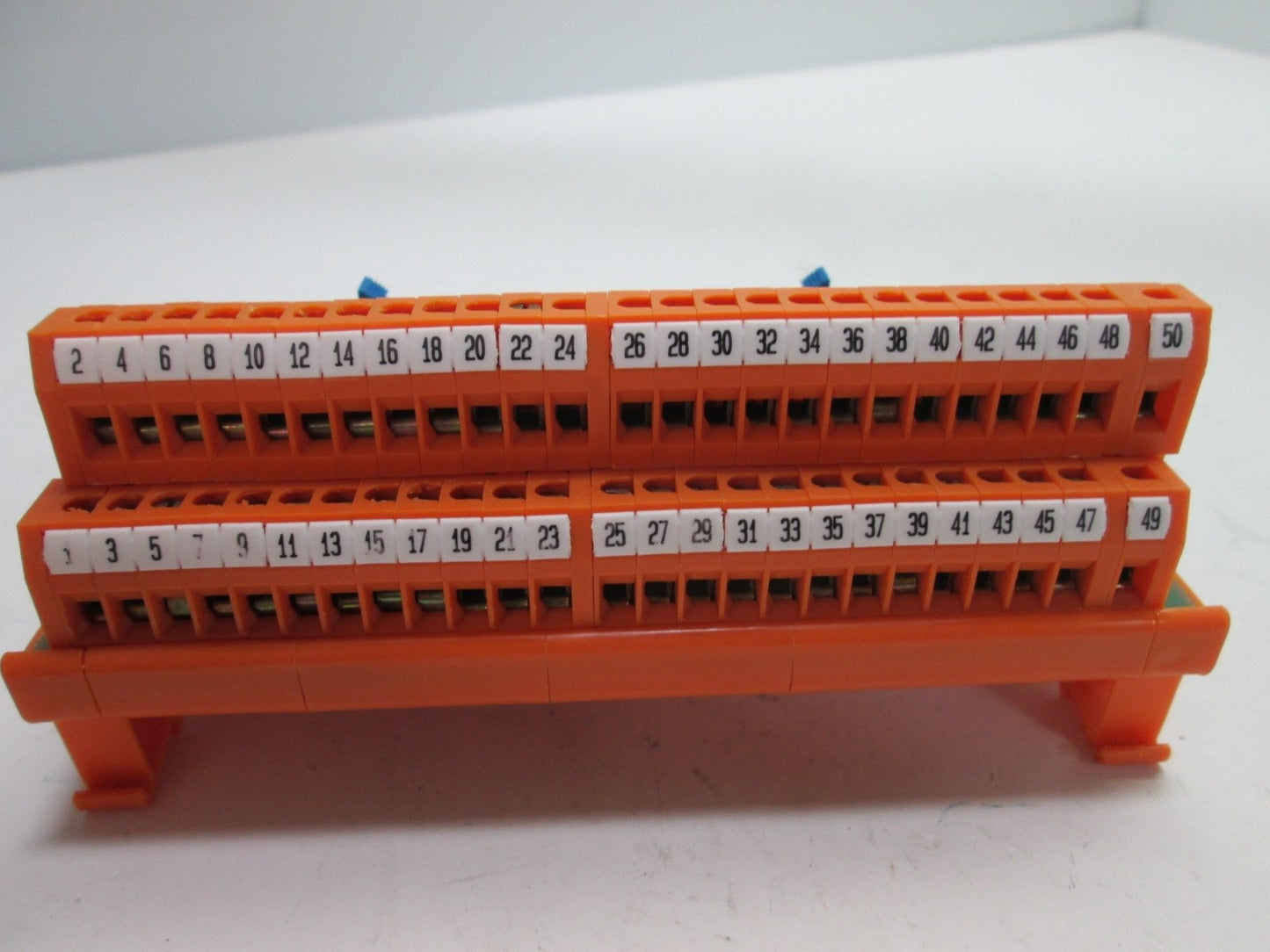 Used Weidmuller RI 50A Interface Terminal Block, 50-Pin to 50 Screw Terminals