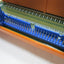 Used Weidmuller RI 50A Interface Terminal Block, 50-Pin to 50 Screw Terminals