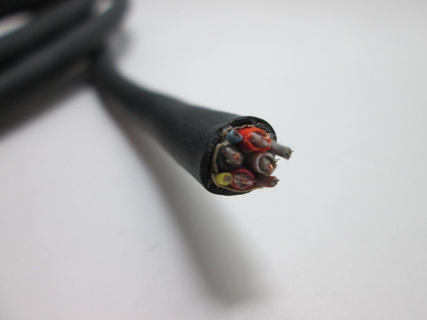 Used Intercon 1 PVCS-5.0-C Power Cable, 12-Pin Connector to Flying Leads, 10' Long