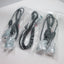 New Lot of 3 New DB9 Serial Cables, 9-Pin Male to Female, Length: 6 Feet