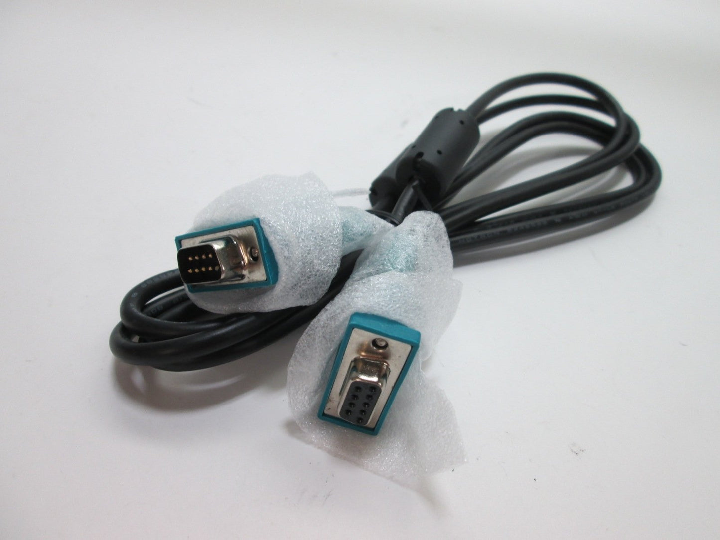 New Lot of 3 New DB9 Serial Cables, 9-Pin Male to Female, Length: 6 Feet
