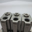 Used Bank of 3 SMC ARM1000 Manifold Regulators, Max Pressure: 0.8MPa (116psi)