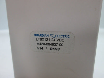 New Guardian Electric LT6X12-I-24 A420-064837-00 Tubular Solenoid, 24VDC Coil 446mA