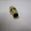 New Rectus 21SBTF10MPX Valved Plug 10mm Barbed Fitting to Quick-Connect Brass