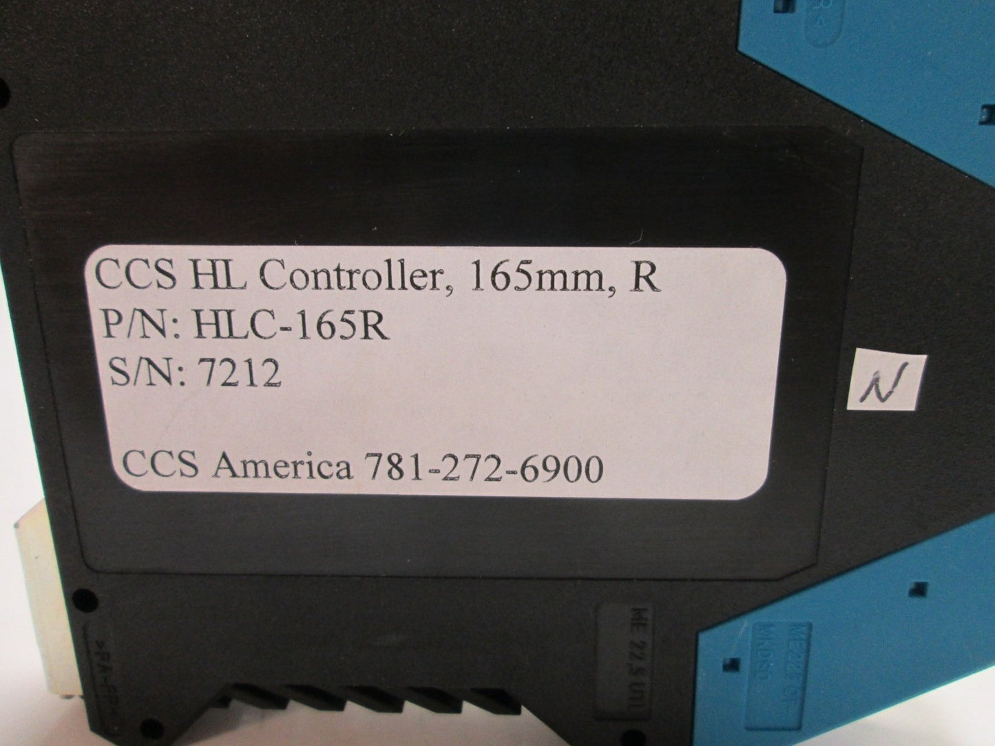 Used CCS America HLC-165R Light Controller, Voltage: 24VDC, Continuous or Strobe