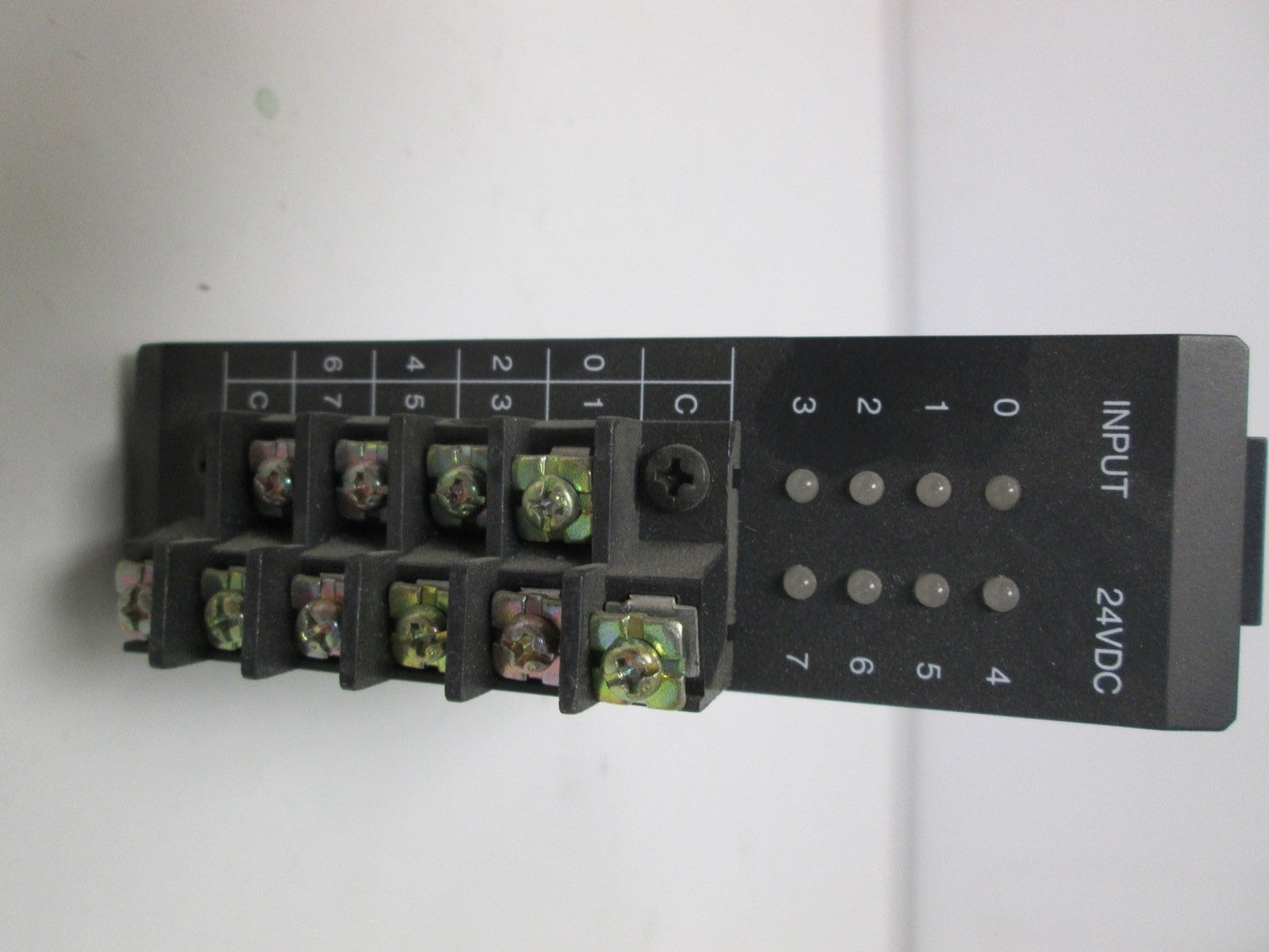 Used GE Fanuc IC610MDL101A PLC Input Module, 8 Inputs, Voltage: 24VDC