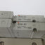 Used Manifold of 2 SMC SV1100-5FU Pneumatic Solenoid Valves, Pressure: 0.15-0.7MPa
