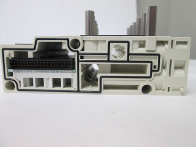Used Bank of 6 SMC SV2000-50-1A-N7 Manifold Blocks, Voltage Rating: 12/24VDC