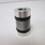Used RW Bellows Coupling, 6mm ID to 0.5" ID, Dimensions: 25mm OD x 44mm Long