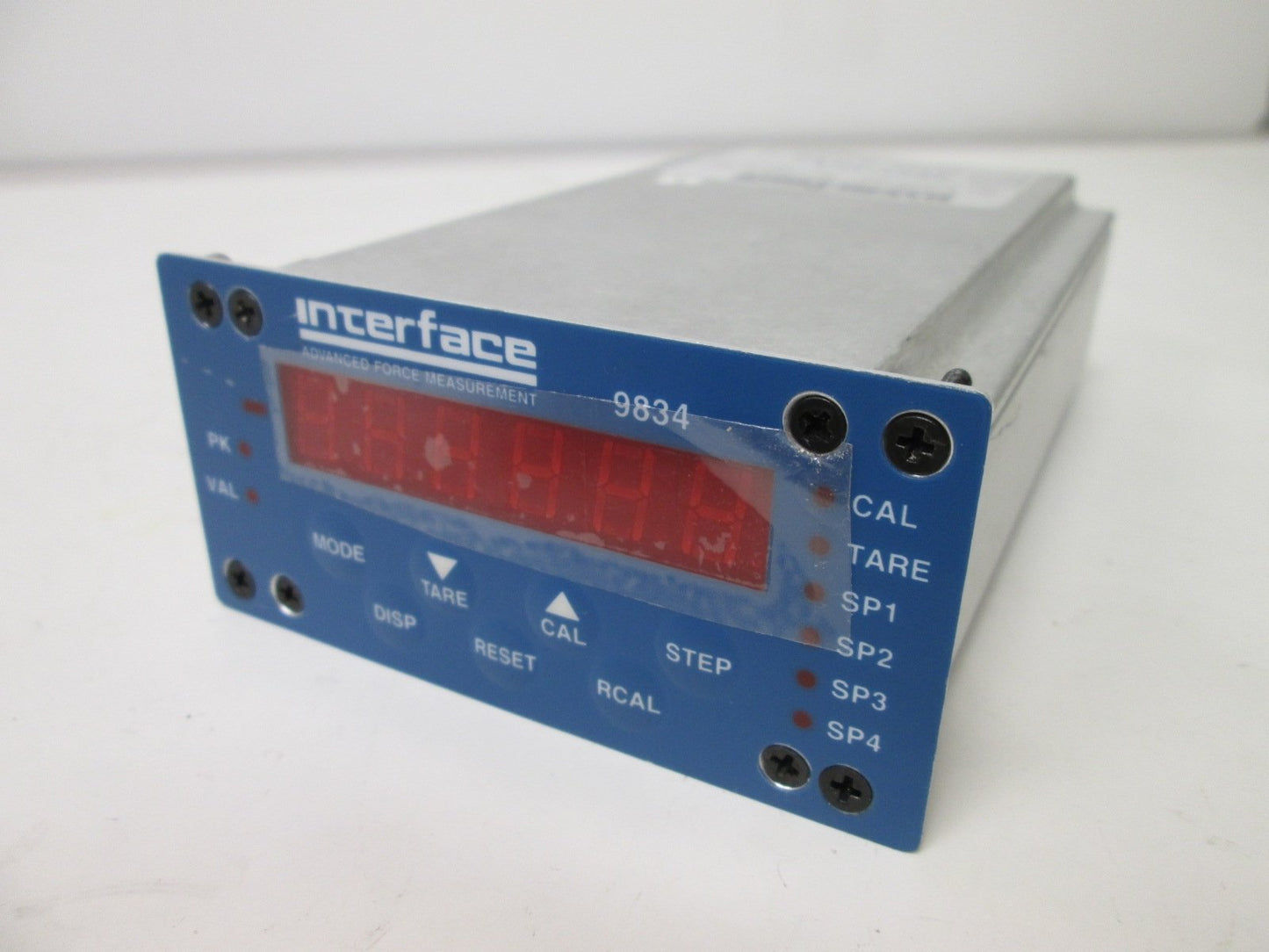 Interface 9834-V-1 High Level Load Cell Digital Indicator, Voltage Input, 115VAC