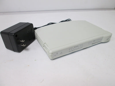 Used 3Com 1679-110-000-4.00 OfficeConnect 8-Port Dual Speed Switch, With Power Supply