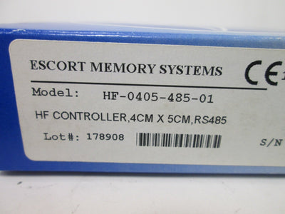 New In Box EMS HF-0405-485-01 RFID Controller With Integrated Antenna