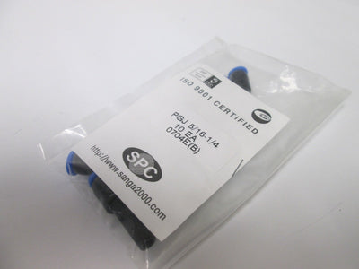 New Bag of 10 New SPC PGJ51614 Plug-In Reducers, 5/16" to 1/4" Tube Size