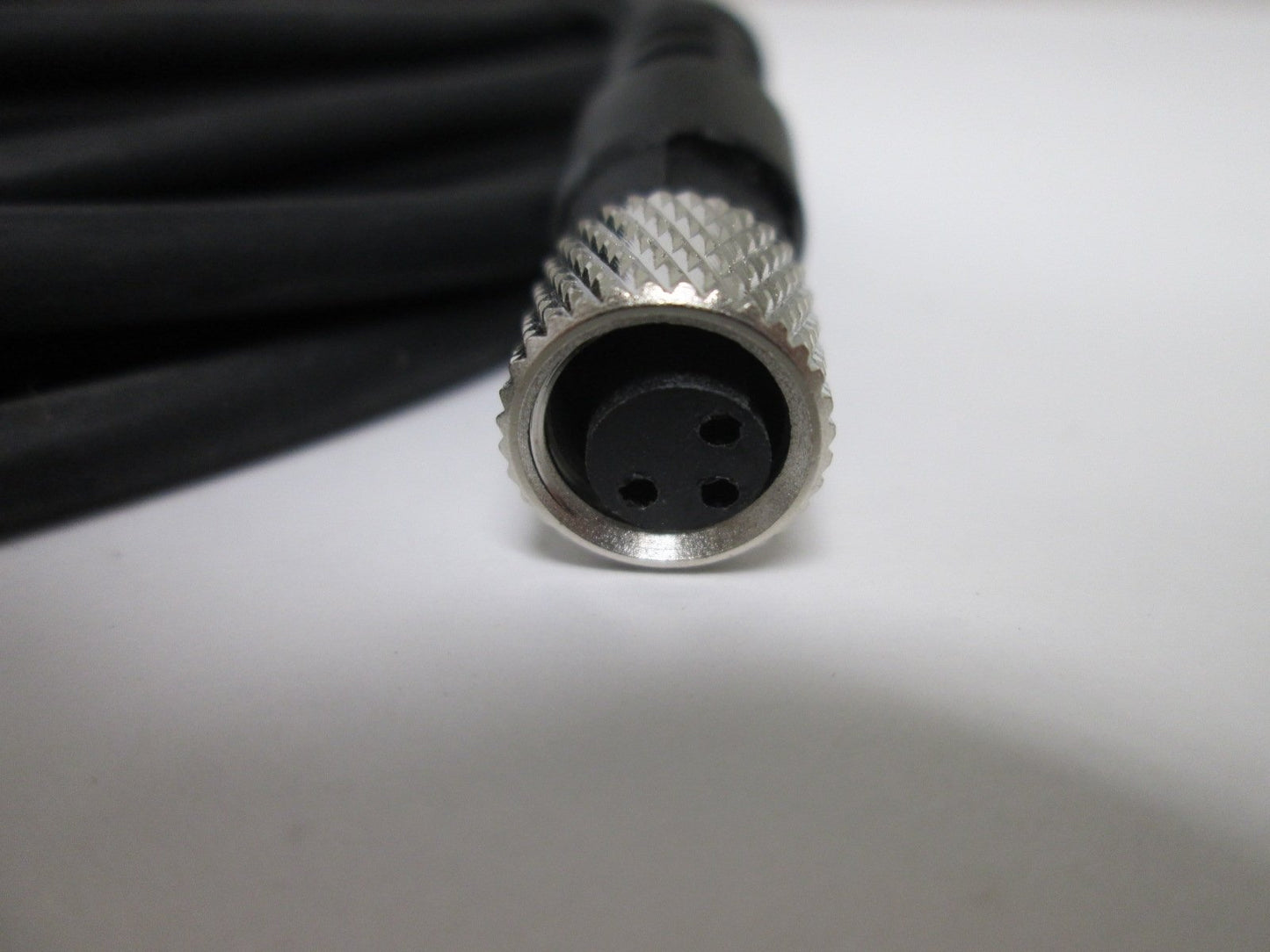 Used Lot of 2 Picofast Cordsets, Length: 5 Meters, 3-Pin to Flying Leads